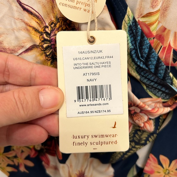 New! Artesands Into the Saltu Hayes Underwire One Piece | 12 - Picture 7 of 10